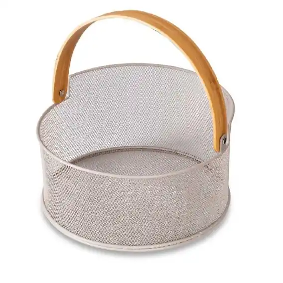 Taniej Koszyk Na Owoce Pieczywo Husla Grey 73947 - Elegancki Lumarko